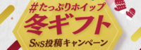 冬ギフトSNS投稿キャンペーン